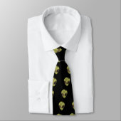 Alienation Mannen Black Necktie Stropdas (Gebonden)