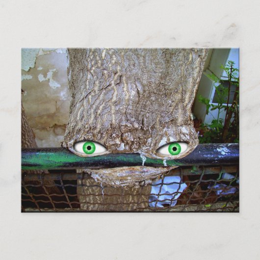 Alienboom Briefkaart (Voorkant)