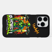 Alienbuitenaardse waarnemingen in Roswell Nation P iPhone Hoesje (Achterkant horizontaal)
