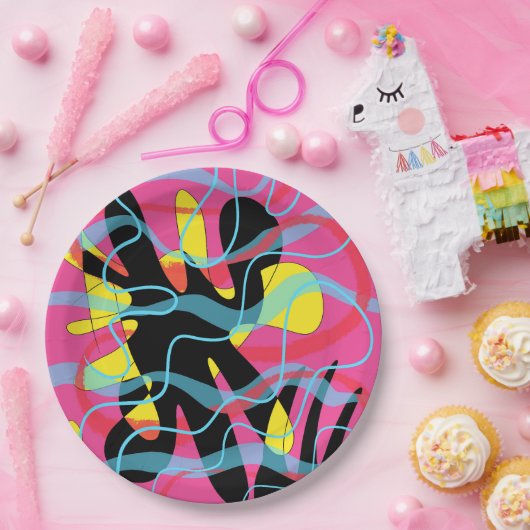 AlienBZZ Papieren Bordje (Feest)