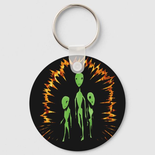 Alienfamilie Sleutelhanger (Voorkant)