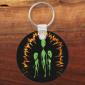 Alienfamilie Sleutelhanger (Voorkant)