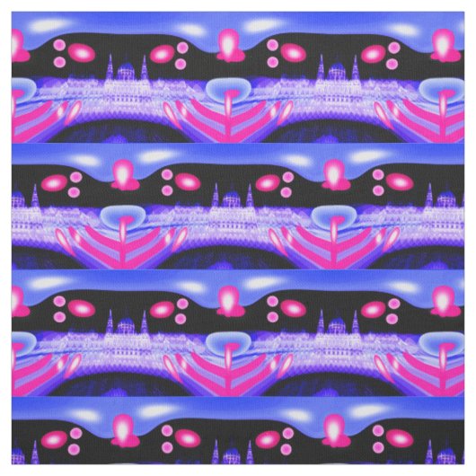 Alieninvasie Stof (Swatch)