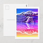 Alienlandschapskunst Briefkaart (Voorkant / Achterkant)