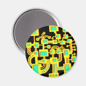 Alienmachine Magneet (Voorkant / Achterkant)