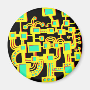 Alienmachine Magneet