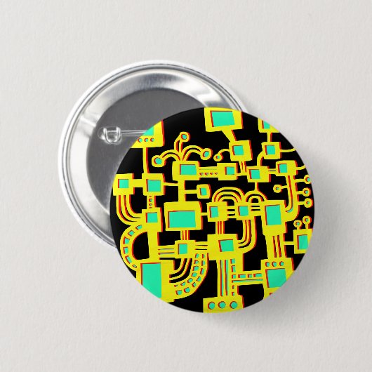 Alienmachine Ronde Button 5,7 Cm (Voorkant /achterkant)