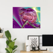 ALIENNEREIDE, NYMPH WATER, PINK SEASHELL-Sci-Fi Poster (Thuiskantoor)