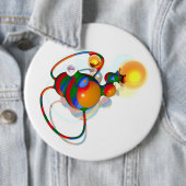 alienobject ronde button 6,0 cm (In situ)