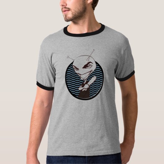 AlienProbe Man T-shirt (Voorkant)