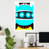 Alienrobot Poster (Thuiskantoor)