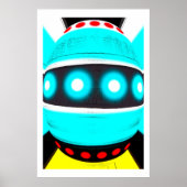 Alienrobot Poster (Voorkant)