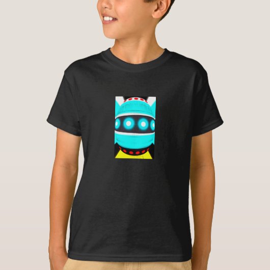 Alienrobot T-shirt (Voorkant)