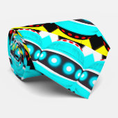 Alienrobots Stropdas (Opgerold)