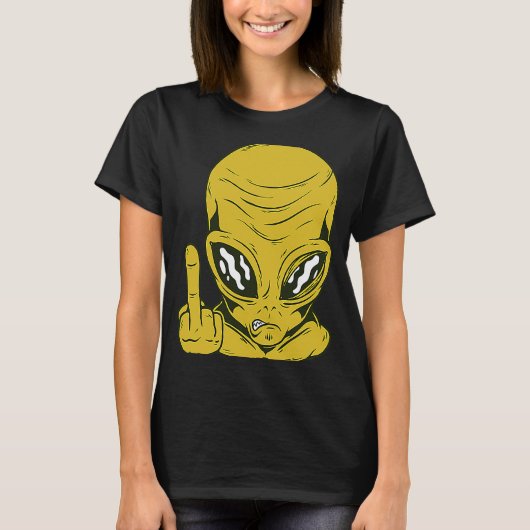 Alienruimtealiens T-shirt (Voorkant)