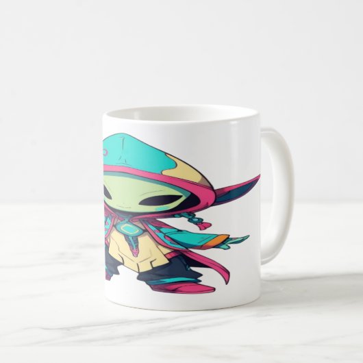 Aliens51 #02 koffiemok (Voorkant rechts)