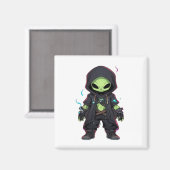 Aliens51 #05 magneet (Voorkant / Achterkant)