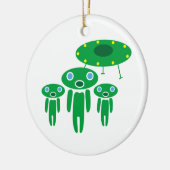 Aliens-aankomst Keramisch Ornament (Links)