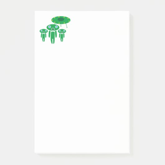 Aliens-aankomst Post-it® Notes (Voorkant)