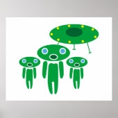 Aliens-aankomst Poster (Voorkant)