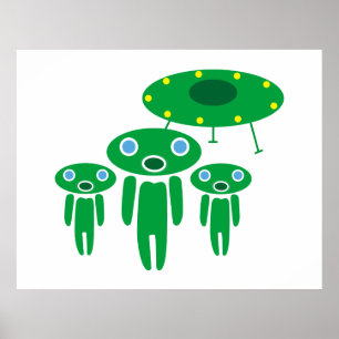 Aliens-aankomst Poster