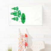 Aliens-aankomst Spandoek (Insitu)