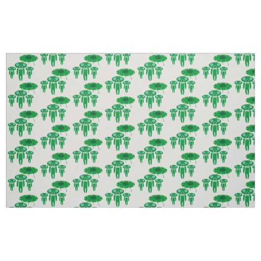 Aliens-aankomst Stof (Fat Quarter)