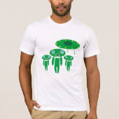Aliens-aankomst T-shirt (Voorkant)