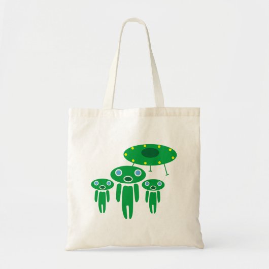 Aliens-aankomst Tote Bag (Voorkant)