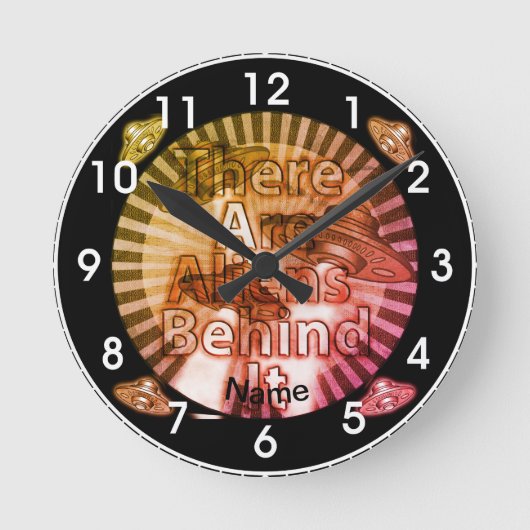 Aliens achter de klok (Voorkant)