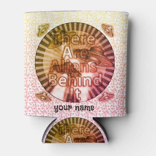 Aliens achter IT Koelbox Blikjeskoeler (Voorkant)