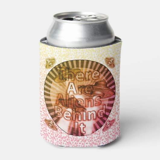Aliens achter IT Koelbox Blikjeskoeler (Blikje Voorkant)