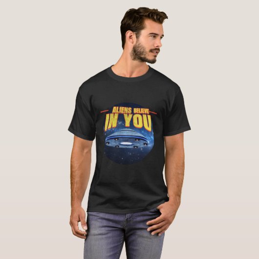 Aliens Alien Ufo T-shirt (Voorkant volledig)