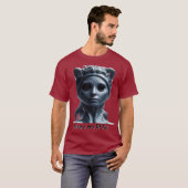 Aliens are REAL! T-shirt (Voorkant volledig)
