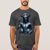 Aliens are REAL! T-shirt (Voorkant)