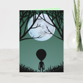 Aliens Art Kaarten Uitnodiging tot aangepaste hall (Voorkant)