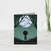 Aliens Art-kaarten Uitnodigingen voor aangepaste H (Voorkant)