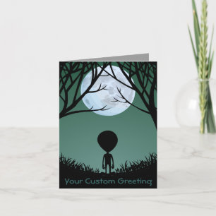 Aliens Art-kaarten Uitnodigingen voor aangepaste H