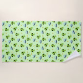 Aliens Beach Towel Strandlaken (Voorkant)
