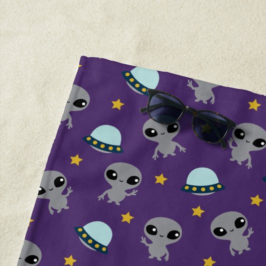Aliens Beach Towel Strandlaken (In situ)