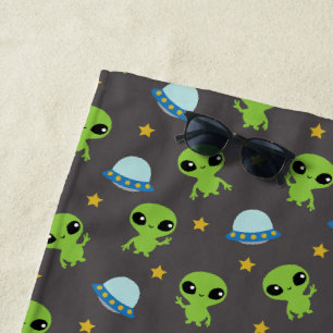Aliens Beach Towel Strandlaken