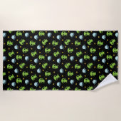 Aliens Beach Towel Strandlaken (Voorkant)
