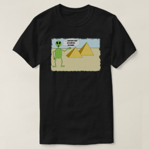 Aliens bouwen de Pyramides T-shirt