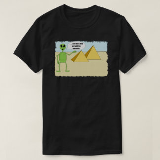 Aliens bouwen de Pyramides T-shirt