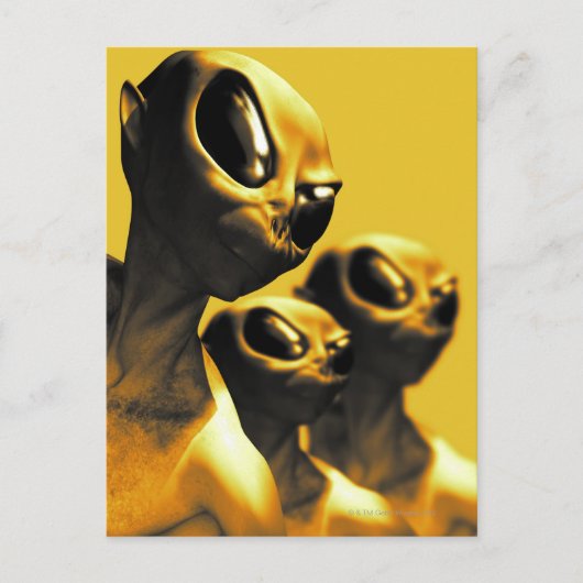 Aliens Briefkaart (Voorkant)
