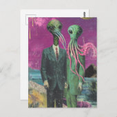 Aliens Briefkaart (Voorkant / Achterkant)