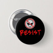 Aliens-Button weerstaan Ronde Button 5,7 Cm (Voorkant /achterkant)