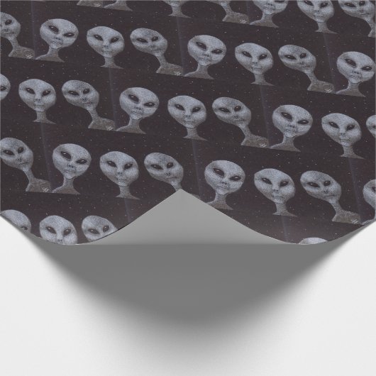Aliens Cadeaupapier (Hoek)