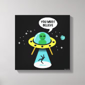 Aliens Canvas Afdruk (Voorkant)