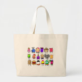 Aliens Canvas tas (Voorkant)